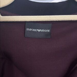 Emporio Armani Deep Burgundy Shirt